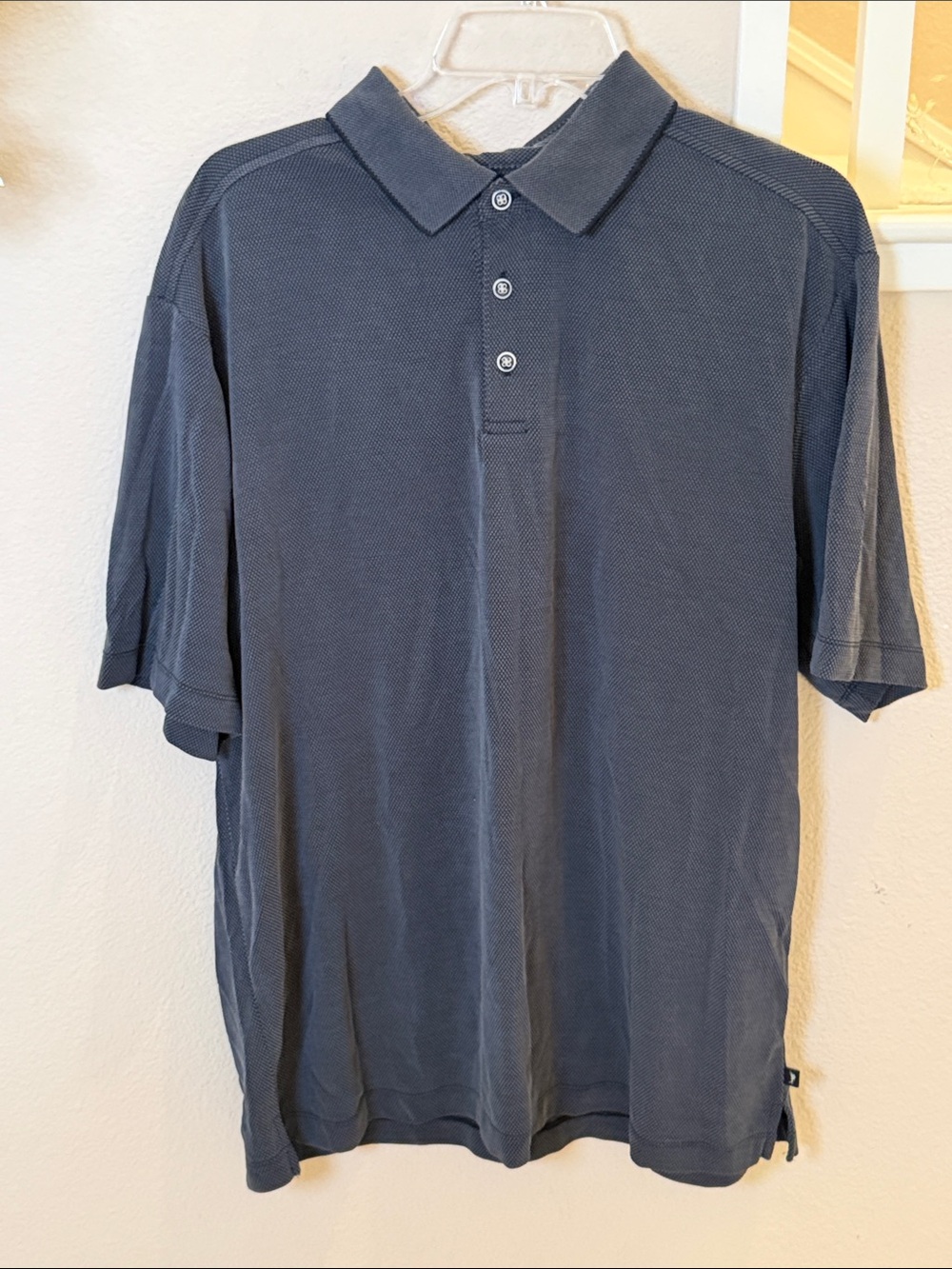 Tommy Bahama Men's Classic Modal Short-Sleeve Polo Shirt - Grey